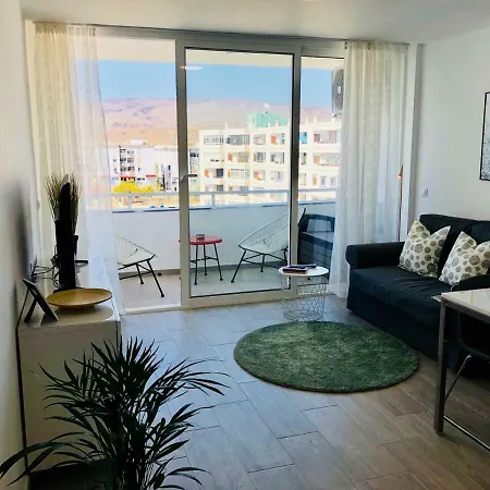 Bright Ocean View - Playa Del Ingles Apartment